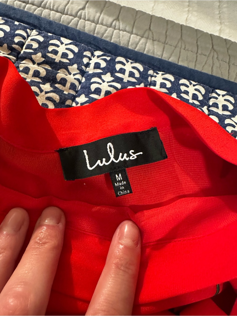 Lulus Red Floral Wrap Maxi Skirt - Picture 3 of 6